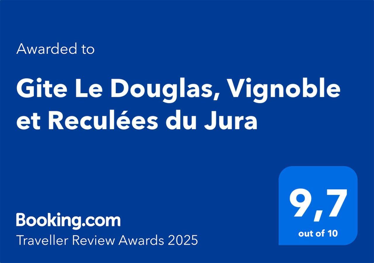 Gite Le Douglas, Vignoble Et Reculees Du Jura - Avec Sauna Lavigny Extérieur photo